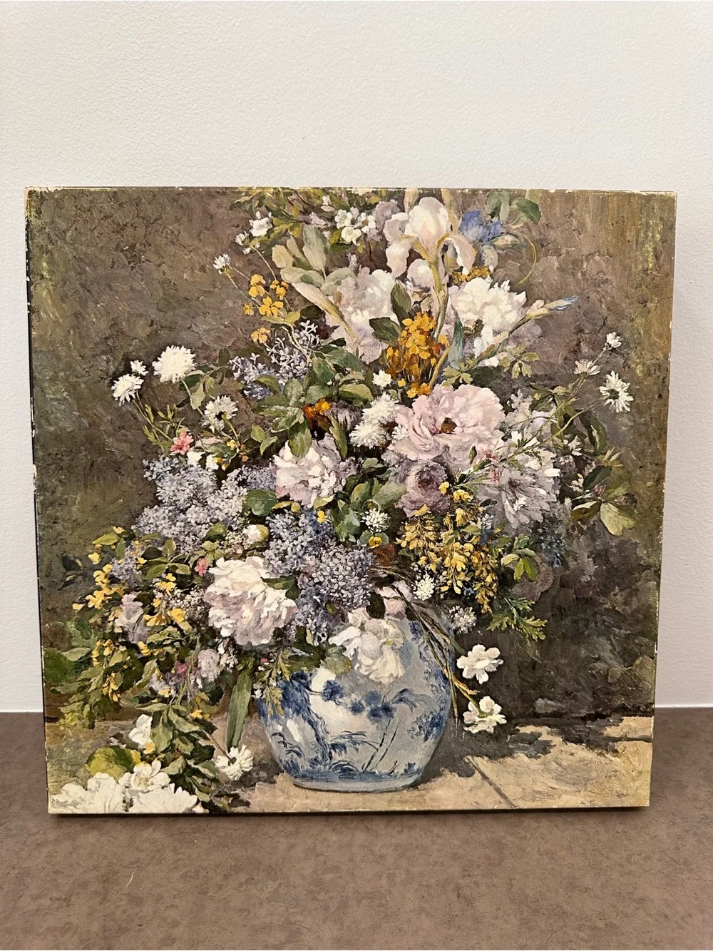 Vintage 1969 Spring Bouquet Floral Still Life Jigsaw Puzzle Augusta Renoir 500